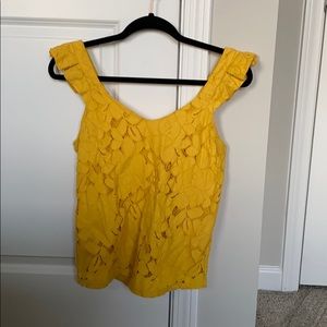 Off the shoulder floral pattern shirt